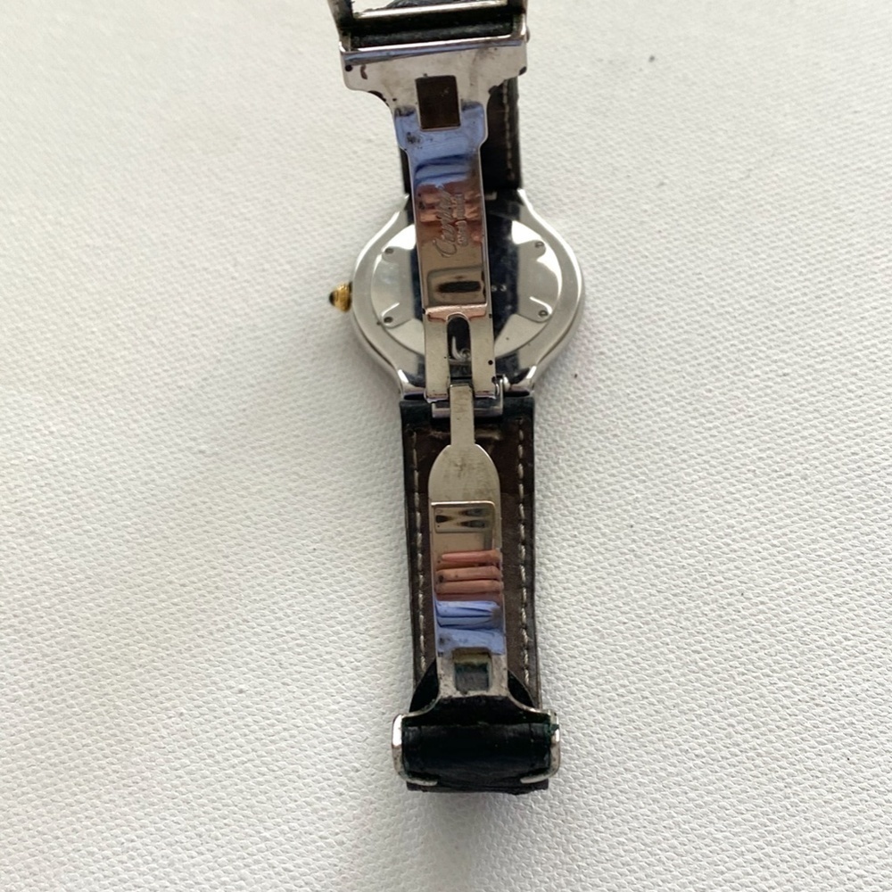 Must de Cartier 21 Stainless Steel Gold Watch - Picture 5 of 10
